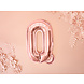 Folie Ballon Letter Q Rose Goud Leeg 35cm Folie Ballon Letter Q Rose Goud Leeg 35cm