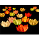 Drijvende Lantaarns Gekleurd 29cm 6st Drijvende Lantaarns Gekleurd 29cm 6st