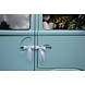 Autodecoratie Strik Wit 14cm 4st Autodecoratie Strik Wit 14cm 4st