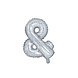 Folie Ballon Letter & Holografisch Leeg 35cm Folie Ballon Letter & Holografisch Leeg 35cm