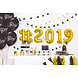 Folie Ballon Letter # Goud Leeg 35cm Folie Ballon Letter # Goud Leeg 35cm