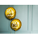 Helium Ballon 70Th Birthday Goud Leeg 45cm Helium Ballon 70Th Birthday Goud Leeg 45cm