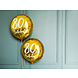 Helium Ballon 80Th Birthday Goud Leeg 45cm Helium Ballon 80Th Birthday Goud Leeg 45cm