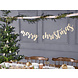 Vlaggenlijn Merry Christmas Hout 87cm Vlaggenlijn Merry Christmas Hout 87cm