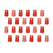 Adventkalender Tasjes Rood Adventkalender Tasjes Rood