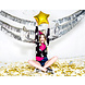 Feesthoedjes Holografisch Glitter 16cm 20st Feesthoedjes Holografisch Glitter 16cm 20st
