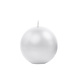 Bolkaarsen Parelmoer Metallic 6cm 10st Bolkaarsen Parelmoer Metallic 6cm 10st