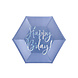 Borden Happy B'Day Blauw 20cm 6st Borden Happy B'Day Blauw 20cm 6st