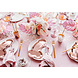 Borden Piemel Rose Goud 26,5cm 6st Borden Piemel Rose Goud 26,5cm 6st