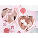 Borden Hart Rose Goud 21cm 6st Borden Hart Rose Goud 21cm 6st