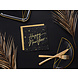 Happy New Year Servetten Zwart 33cm 20st Happy New Year Servetten Zwart 33cm 20st