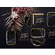 Happy New Year Servetten Zwart 33cm 20st Happy New Year Servetten Zwart 33cm 20st