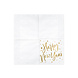Happy New Year Servetten Wit 33cm 20st Happy New Year Servetten Wit 33cm 20st