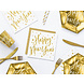 Happy New Year Servetten Wit 33cm 20st Happy New Year Servetten Wit 33cm 20st