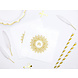 Communie Servetten Goud 33cm 20st Communie Servetten Goud 33cm 20st