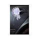 Autodecoratie Bloem Wit 14cm 4st Autodecoratie Bloem Wit 14cm 4st