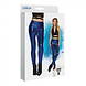 Blauwe Legging Metallic Blauwe Legging Metallic
