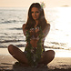 Hawaii Krans Groen Bladeren Hawaii Krans Groen Bladeren