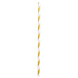 Gouden Rietjes Papier 24cm 20st Gouden Rietjes Papier 24cm 20st