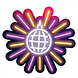 Disco Decoratie set 3 delig Disco Decoratie set 3 delig