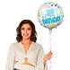 Happy Birthday Helium Ballon Confetti 45cm leeg Happy Birthday Helium Ballon Confetti 45cm leeg