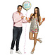 Happy Birthday Helium Ballon Confetti 45cm leeg Happy Birthday Helium Ballon Confetti 45cm leeg