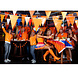 Vlaggenlijn Oranje-Rood-Wit-Blauw 10m Vlaggenlijn Oranje-Rood-Wit-Blauw 10m