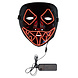 Halloween Led-Masker Killer Smile Rood Halloween Led-Masker Killer Smile Rood
