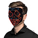 Halloween Led-Masker Killer Smile Rood Halloween Led-Masker Killer Smile Rood