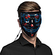 Halloween Led-Masker Killer Smile Blauw Halloween Led-Masker Killer Smile Blauw