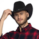 Cowboyhoed Zwart 45cm Cowboyhoed Zwart 45cm