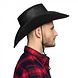 Cowboyhoed Zwart 45cm Cowboyhoed Zwart 45cm