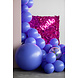 Confetti Ballon Sterren Meerkleurig 30cm 4st Confetti Ballon Sterren Meerkleurig 30cm 4st