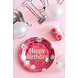 Happy Birthday Borden Roze 23cm 8st Happy Birthday Borden Roze 23cm 8st