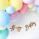 Happy Birthday Letterslinger Brons 1m Happy Birthday Letterslinger Brons 1m
