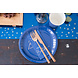 Happy Birthday Servetten Blauw 33cm 10st Happy Birthday Servetten Blauw 33cm 10st