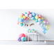 Gekleurde Ballonnen Pastel 13cm 50st Gekleurde Ballonnen Pastel 13cm 50st