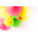 Gekleurde Slinger Pompon Neon 3m Gekleurde Slinger Pompon Neon 3m