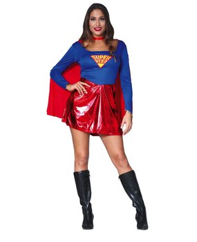 Afstoting Advertentie Kapper Supergirl kostuum Dames kopen - Partywinkel
