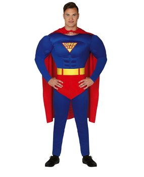 bleek Eentonig wees stil Superman pak voor heren - Partywinkel
