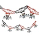 Halloween Slinger Vleermuis Onderhangers 2m Halloween Slinger Vleermuis Onderhangers 2m