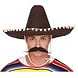 Sombrero Zwart 50cm Sombrero Zwart 50cm