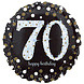 Helium Ballon 70 Jaar Zilver 43cm leeg Helium Ballon 70 Jaar Zilver 43cm leeg
