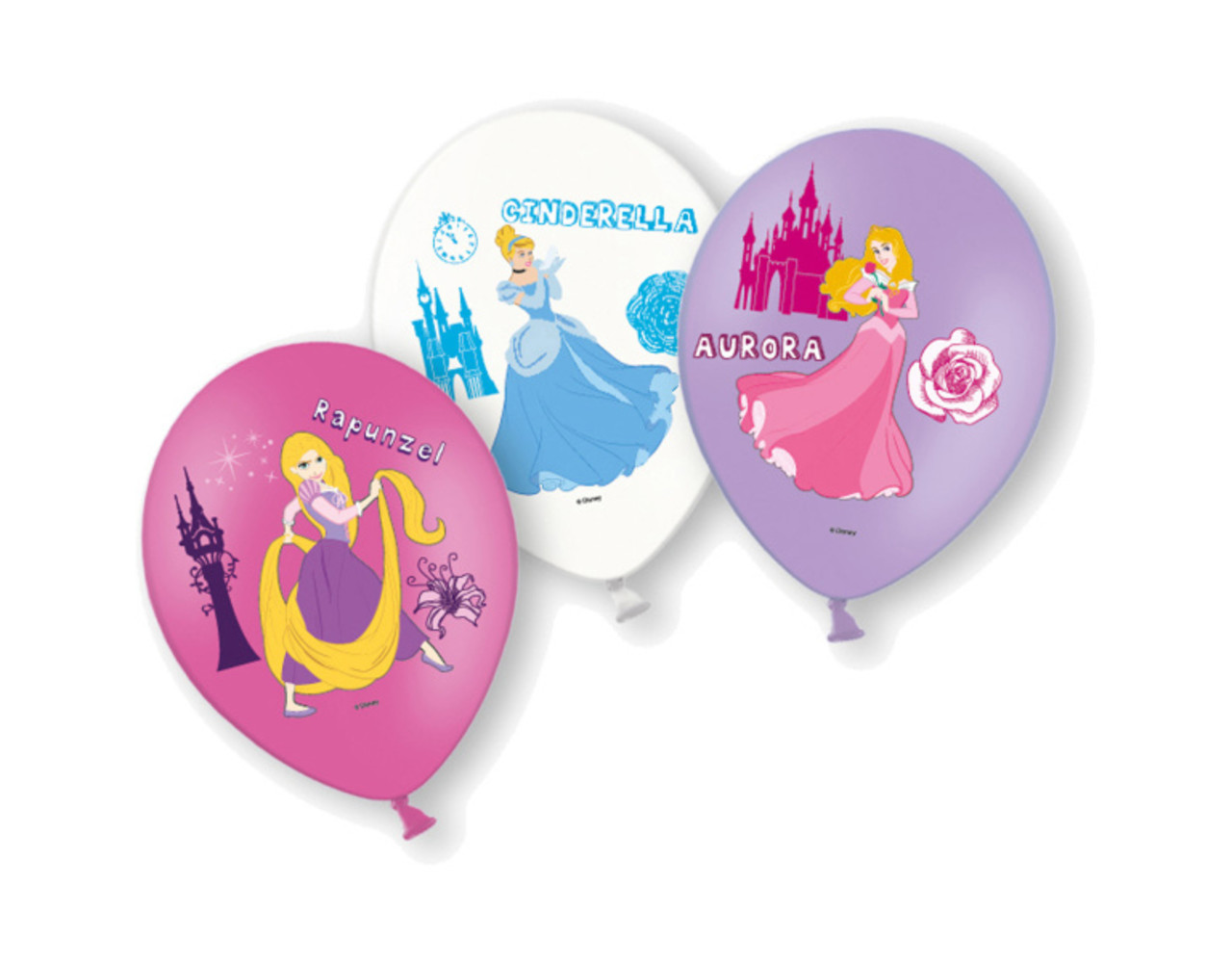 Op risico Laat je zien opgroeien Disney Prinsessen Ballonnen 28cm 6st - Partywinkel