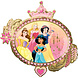 Disney Prinsessen Helium Ballon XL 86cm leeg Disney Prinsessen Helium Ballon XL 86cm leeg