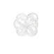 Confetti Ballonnen Wit 30cm 6st Confetti Ballonnen Wit 30cm 6st