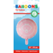 Helium Ballon Baby Girl Lichtroze 45cm leeg Helium Ballon Baby Girl Lichtroze 45cm leeg