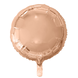 Helium Ballon Rond Rose Goud 46cm leeg Helium Ballon Rond Rose Goud 46cm leeg