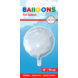Helium Ballon Rond Wit 46cm leeg Helium Ballon Rond Wit 46cm leeg