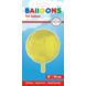 Helium Ballon Rond Geel 46cm leeg Helium Ballon Rond Geel 46cm leeg
